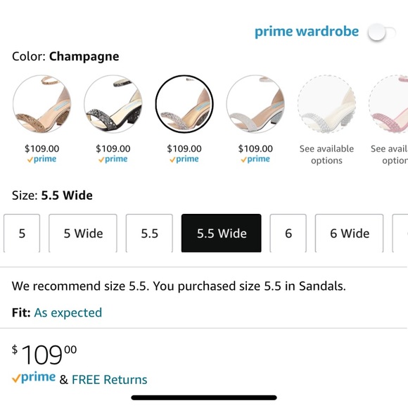 Embellished Block Heel Sandal - Picture 3 of 3